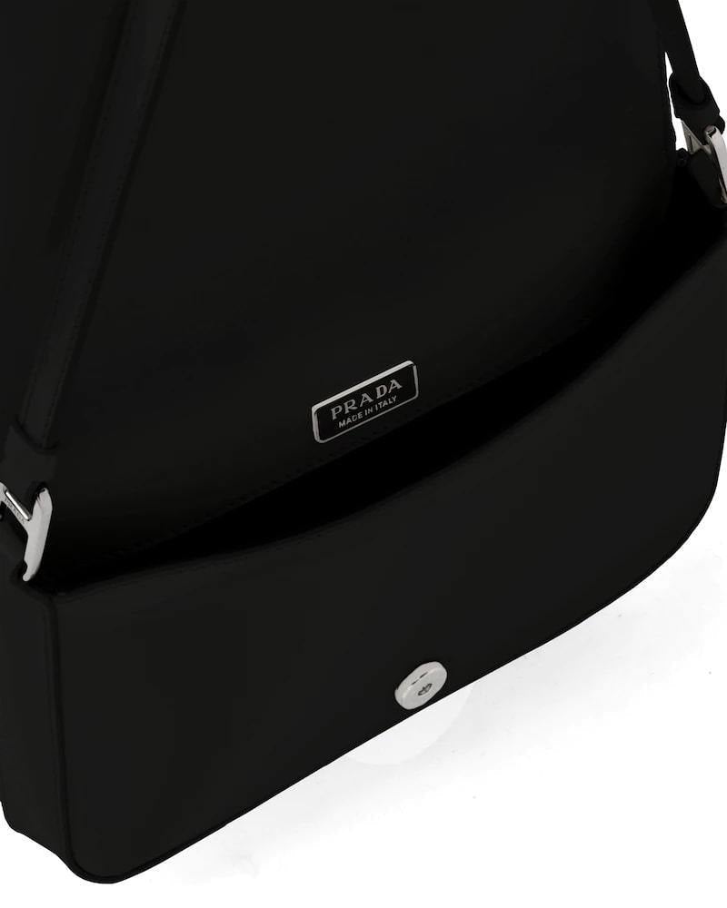 Brushed Leather Shoulder Bag