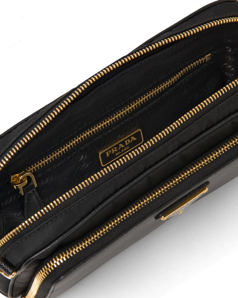 Prada Nylon and Saffiano Leather Mini-bag