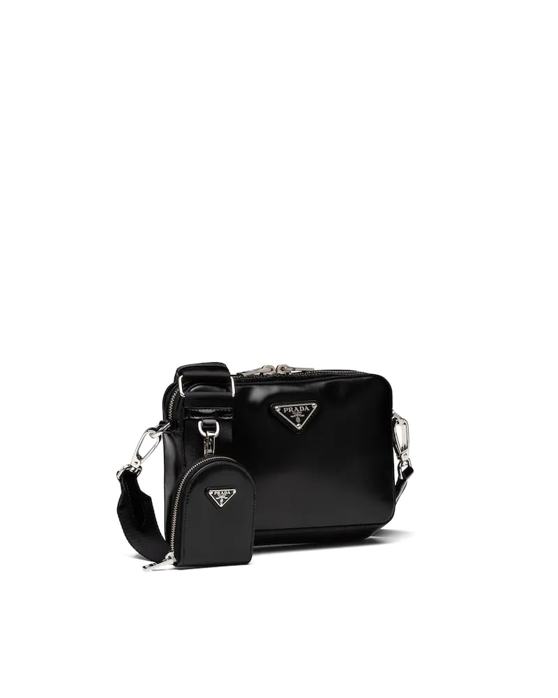 Brushed Leather Shoulder Bag