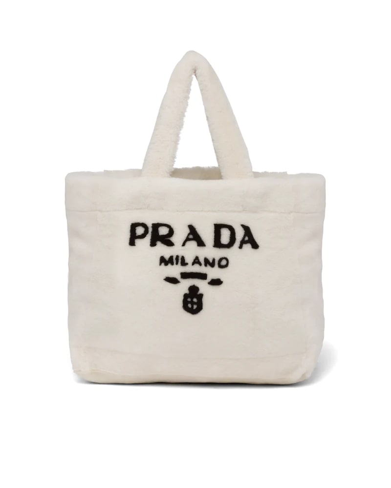 Prada Shearling Tote