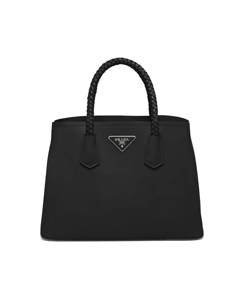 Prada Double Medium Leather Handbag