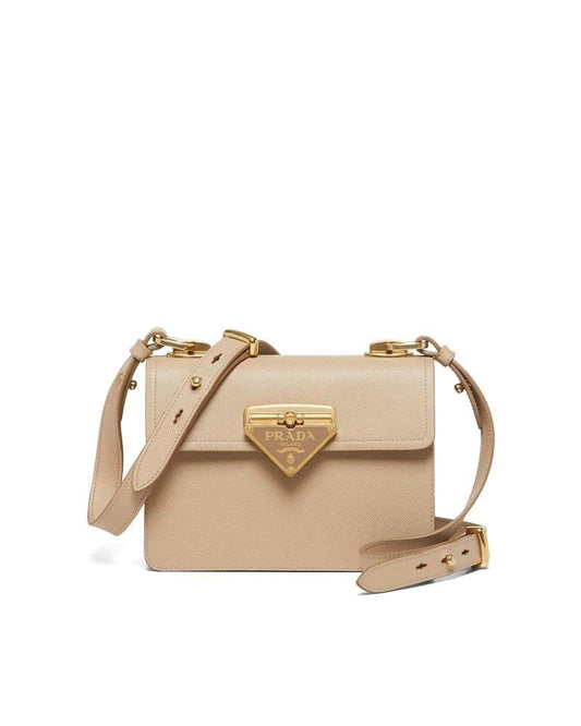 Saffiano Leather Prada Symbole Bag