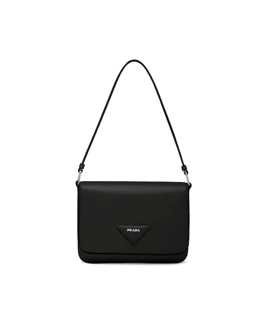Brushed Leather Shoulder Bag