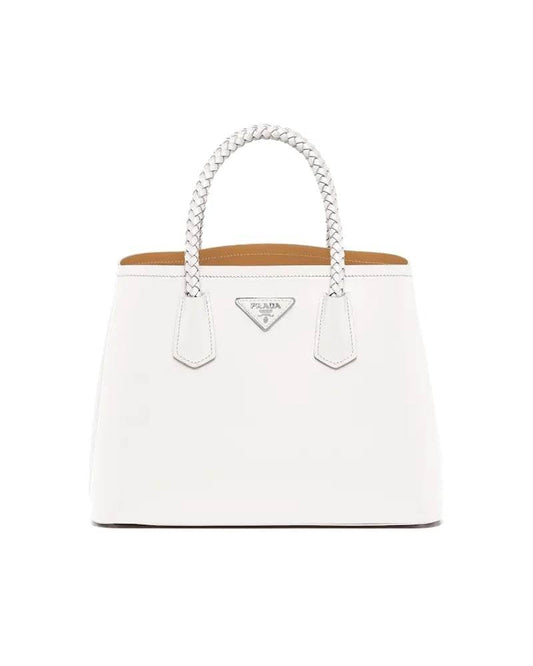 Prada Double Medium Leather Handbag