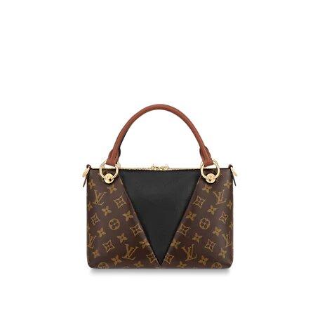 Louis Vuitton  V TOTE BB Black/Caramel