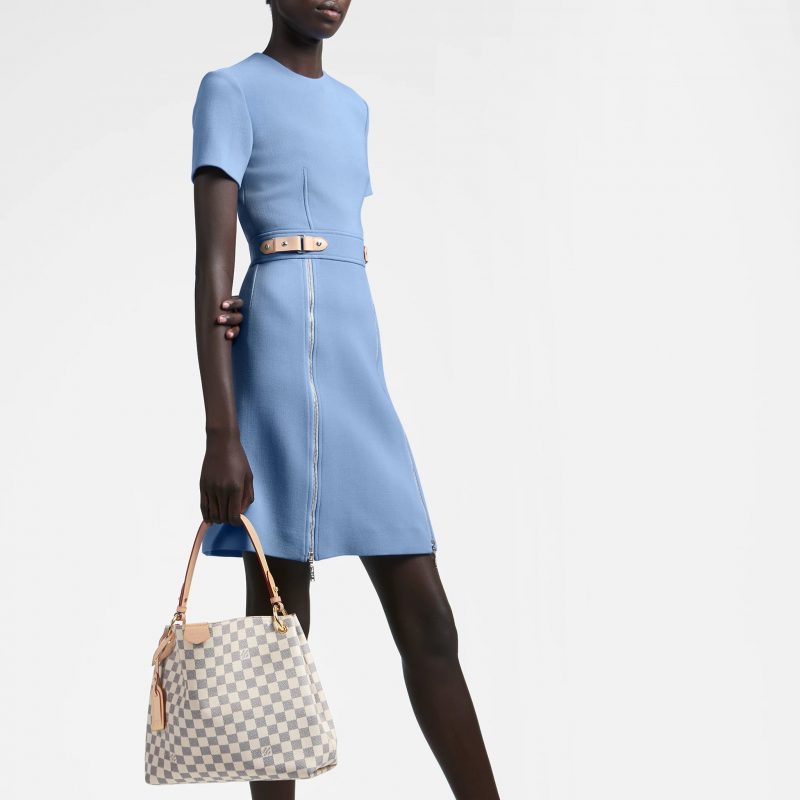 Louis Vuitton Graceful PM Damier Azur