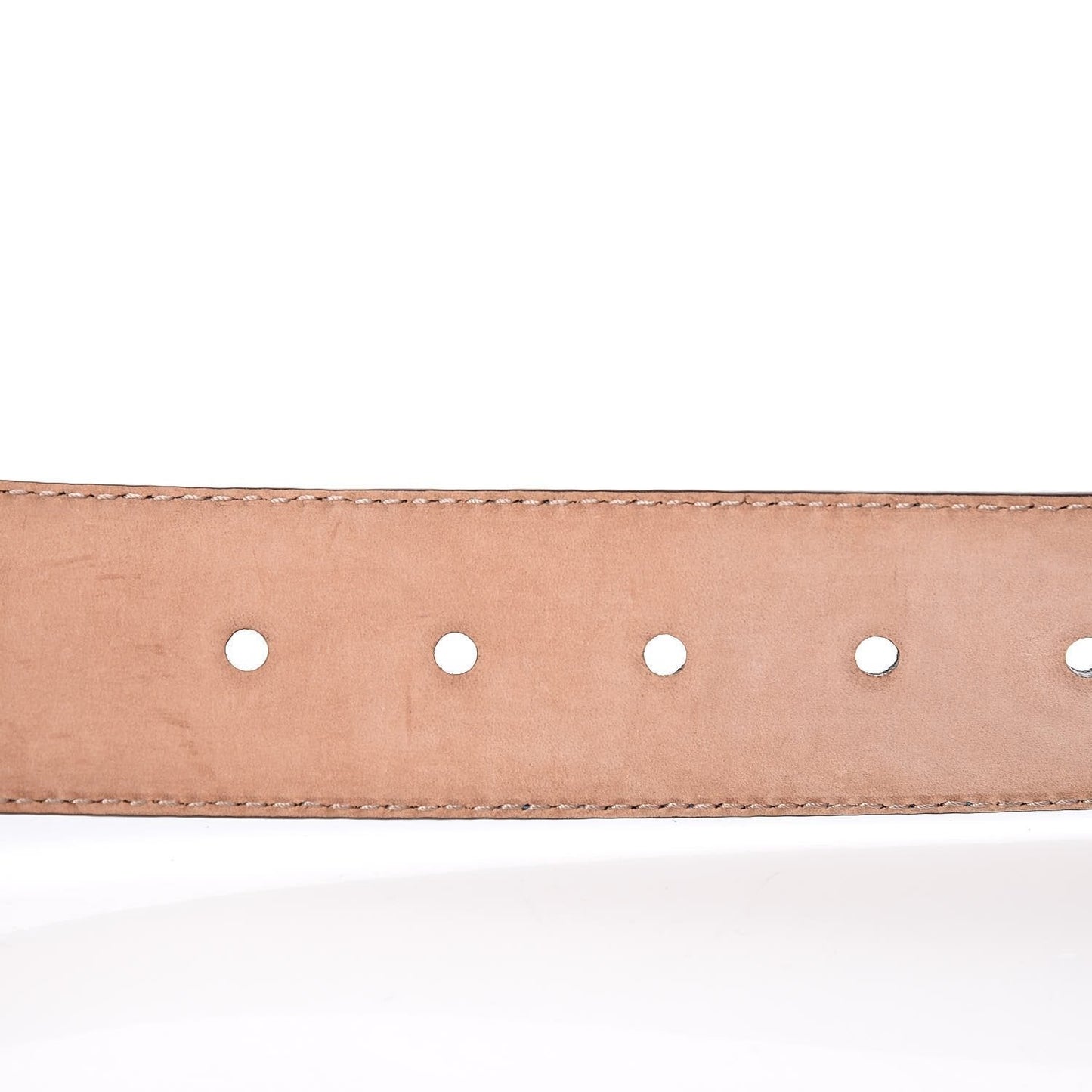 Gucci Microguccissima GG Deep Cobalt Blue Soft Margaux Leather Belt Size 90/36