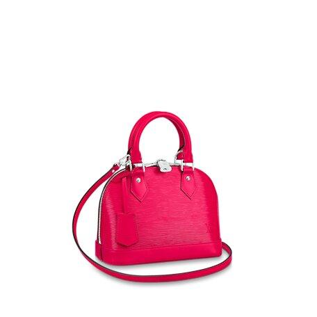 Louis Vuitton  ALMA BB Grenade Pink