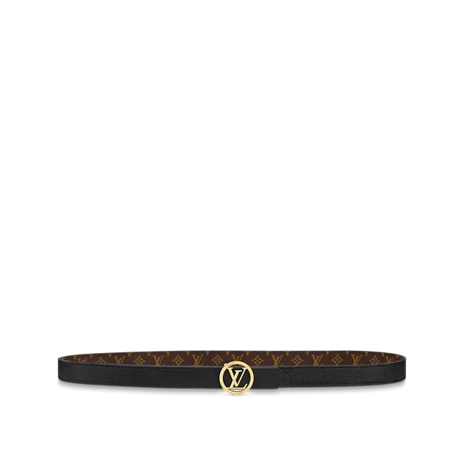Louis Vuitton Circle 20mm Reversible Belt