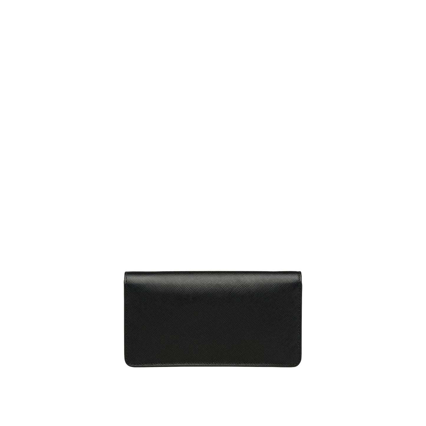 Saffiano Leather Continental Mini Clutch Bag