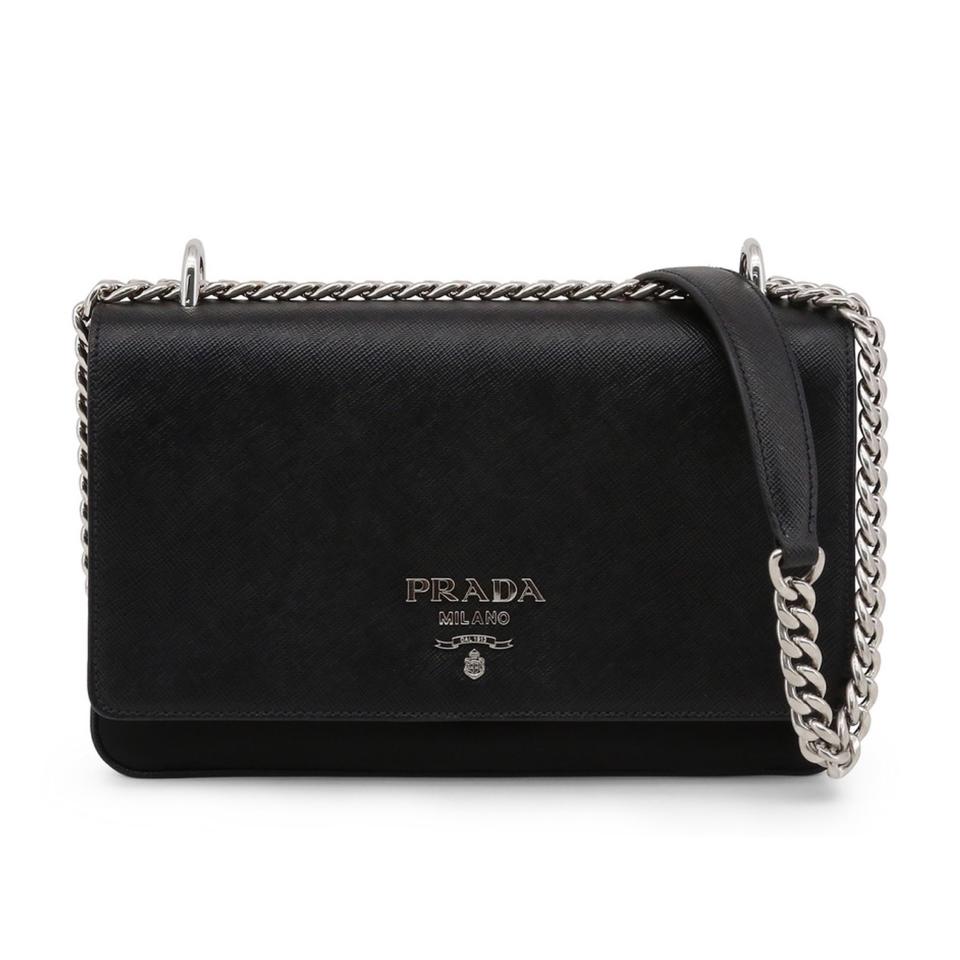 Saffiano Leather Medium Clutch Bag