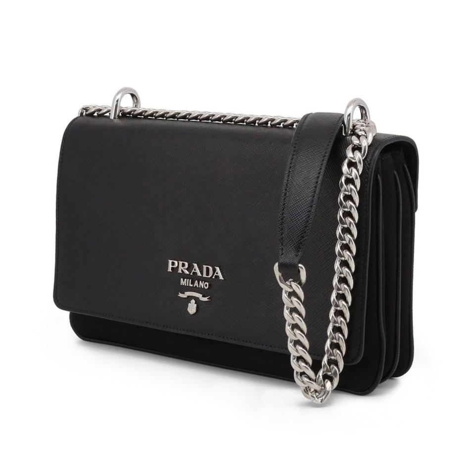 Saffiano Leather Medium Clutch Bag