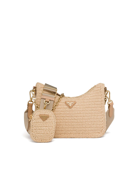 Prada Re Edition 2005 Raffia Bag