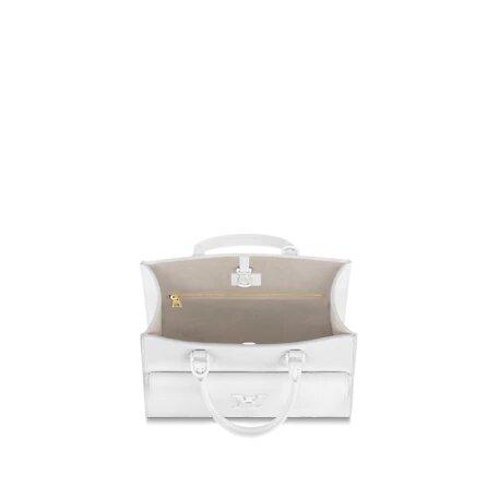 Louis Vuitton LOCKME TOTE PM White
