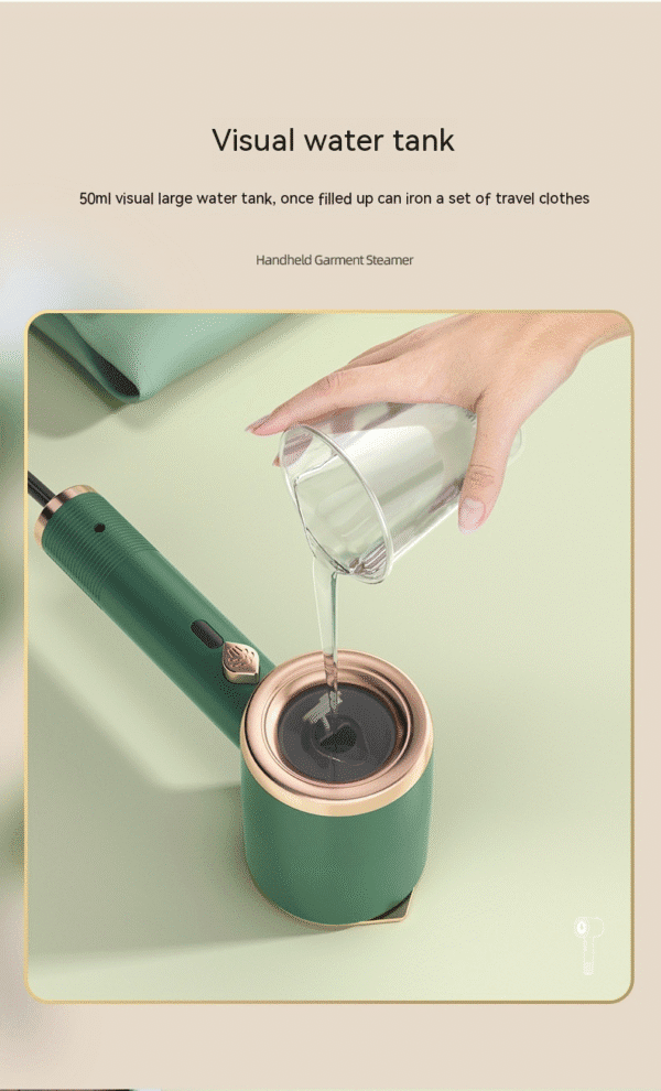 Mini Portable Handheld Garment Steamer Fabric Steam Iron For Clothes Travel Home Appliances Vertical US Plug Ironing Machine - Image 7