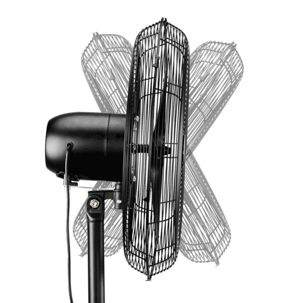 US MFJ-E50 Electric Fan, 20 Inches, Three-leaf Aluminum Fan, Industrial Floor Fan - Image 4