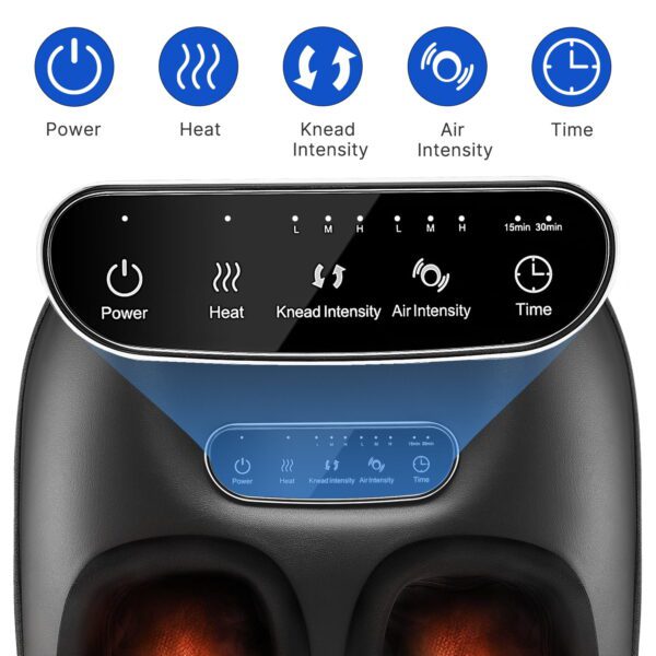 Renpho Shiatsu Foot Massager with Heat for Tired Foot Blood Circulation up to size 11 - Image 12