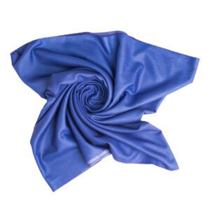 Luxily Denim blue Two Tone Woolen Shawl