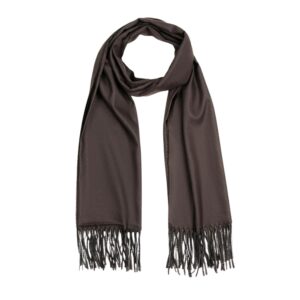 Luxily Chocolate Dyed Woolen Shawl