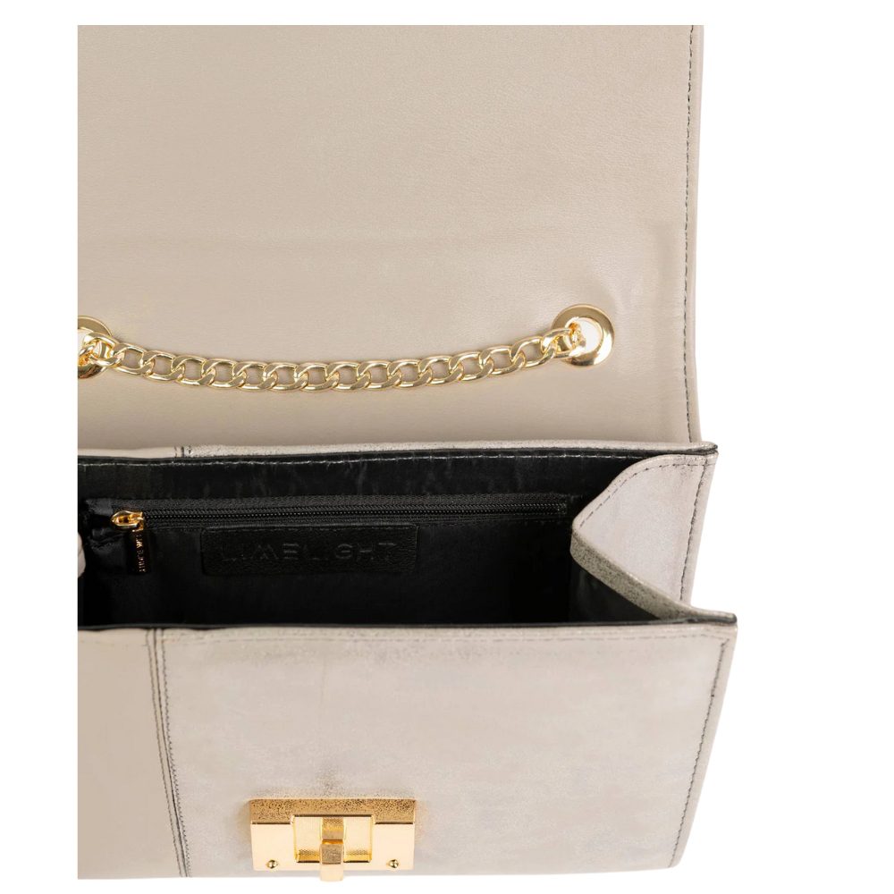 Luxily Grey Two-tone Casual Clutch - Image 4